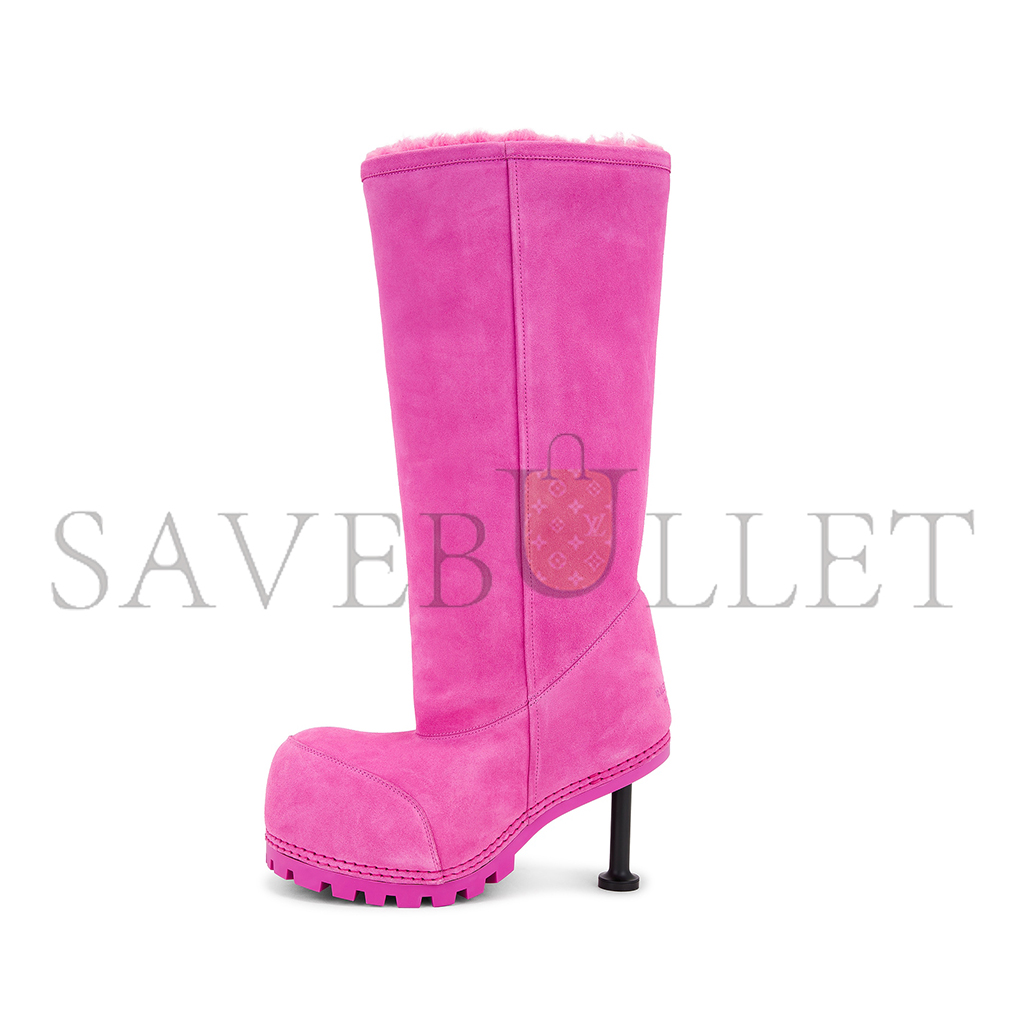 BALENCIAGA ALASKA FUR 90MM HIGH BOOTS 802178WBFC15055